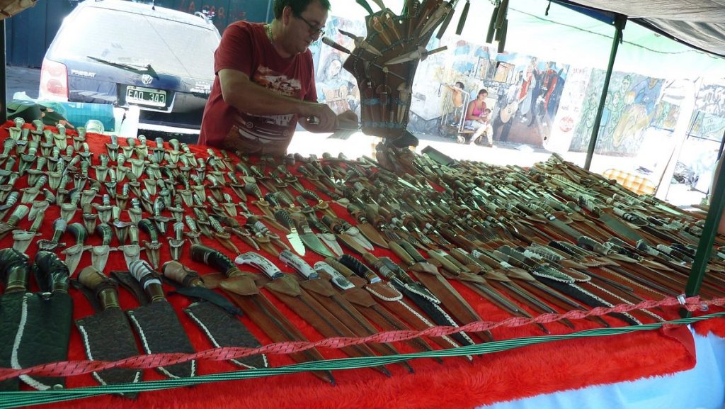 feria de mataderos puestos